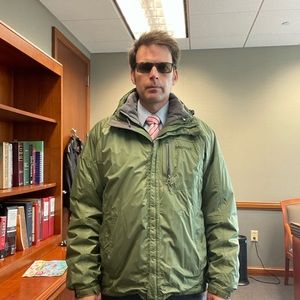 Marmot large green winter jacket